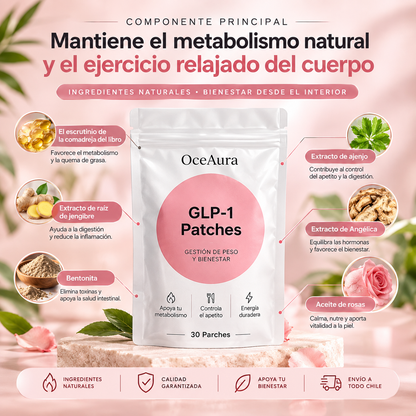 Parches GLP-1 Naturales Adelgazante